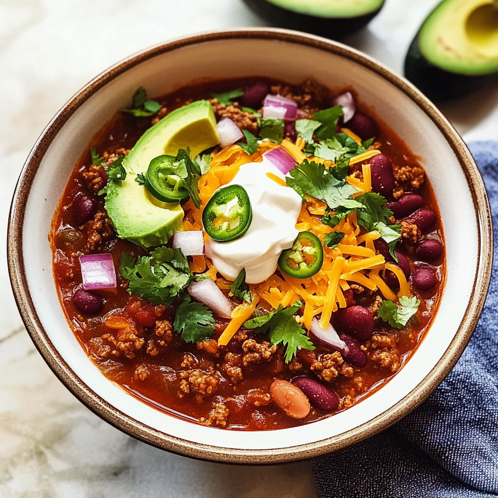 Quick Easy Chili Recipe on Stove Top