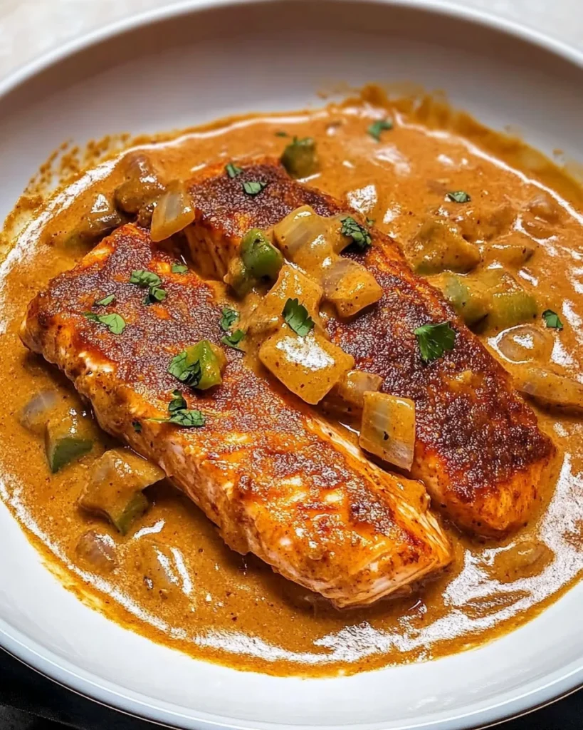Red Snapper with Creamy Creole Sauce