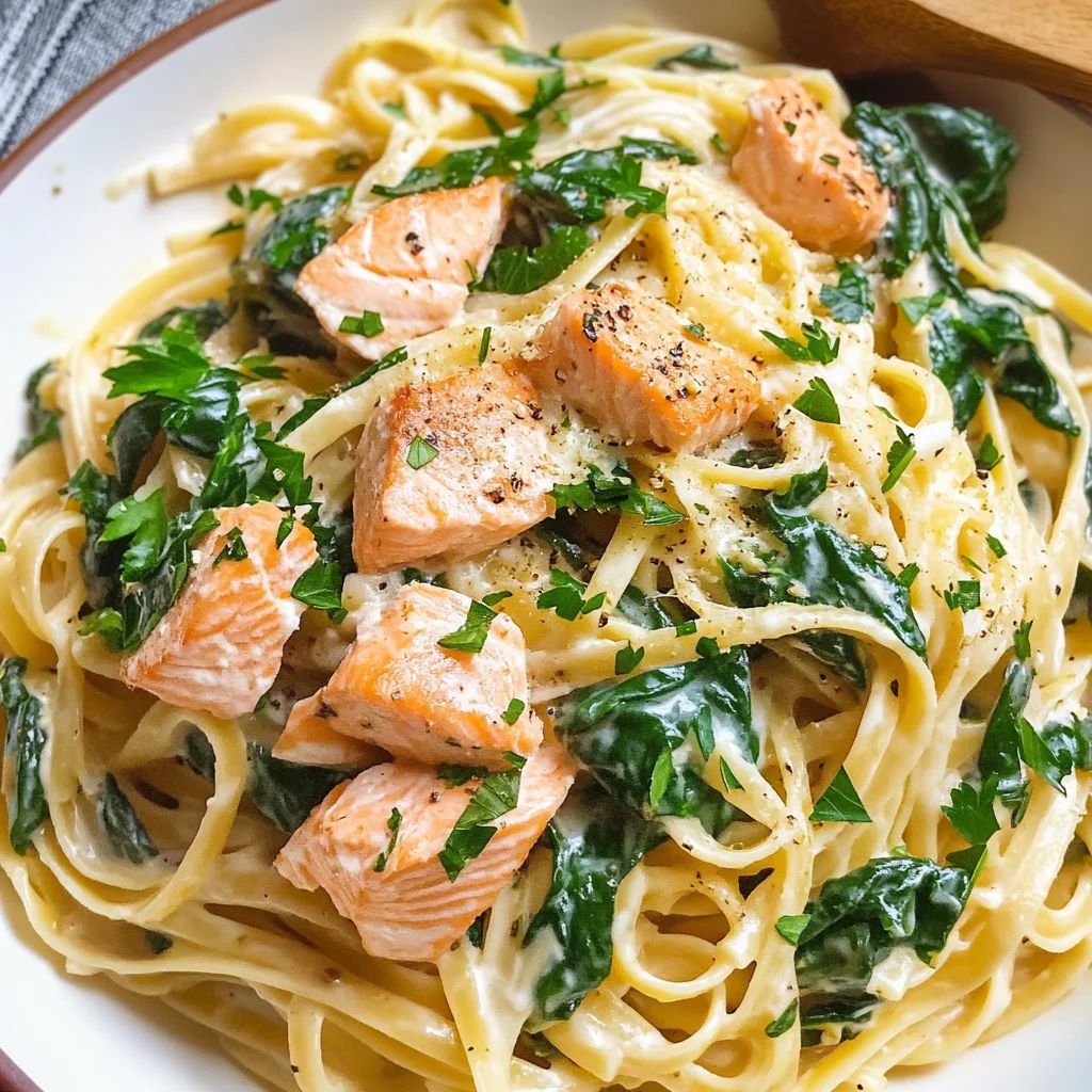 Salmon Spinach Pasta Dish: A Delicious and Nutritious Recipe to Try Today