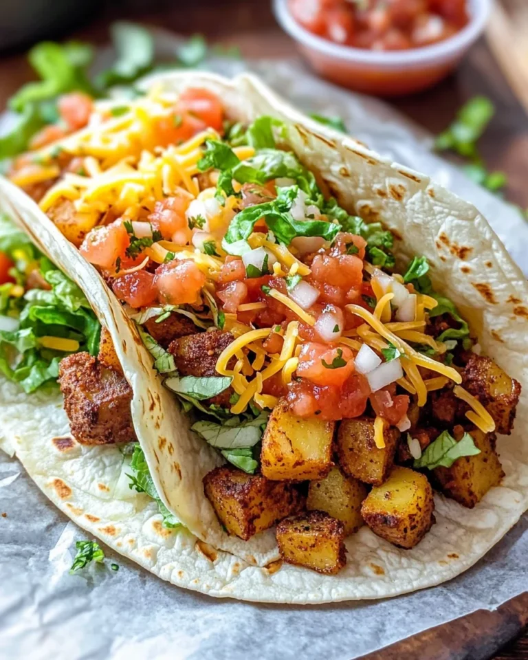 Spicy Potato Soft Taco Recipe