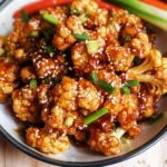 Sticky Sesame Cauliflower