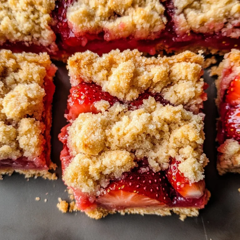 Strawberry Crumb Bars