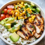 Street Corn Chicken Rice Bowl Recipe