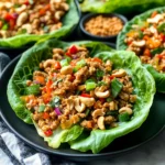 Thai Chicken Lettuce Wraps