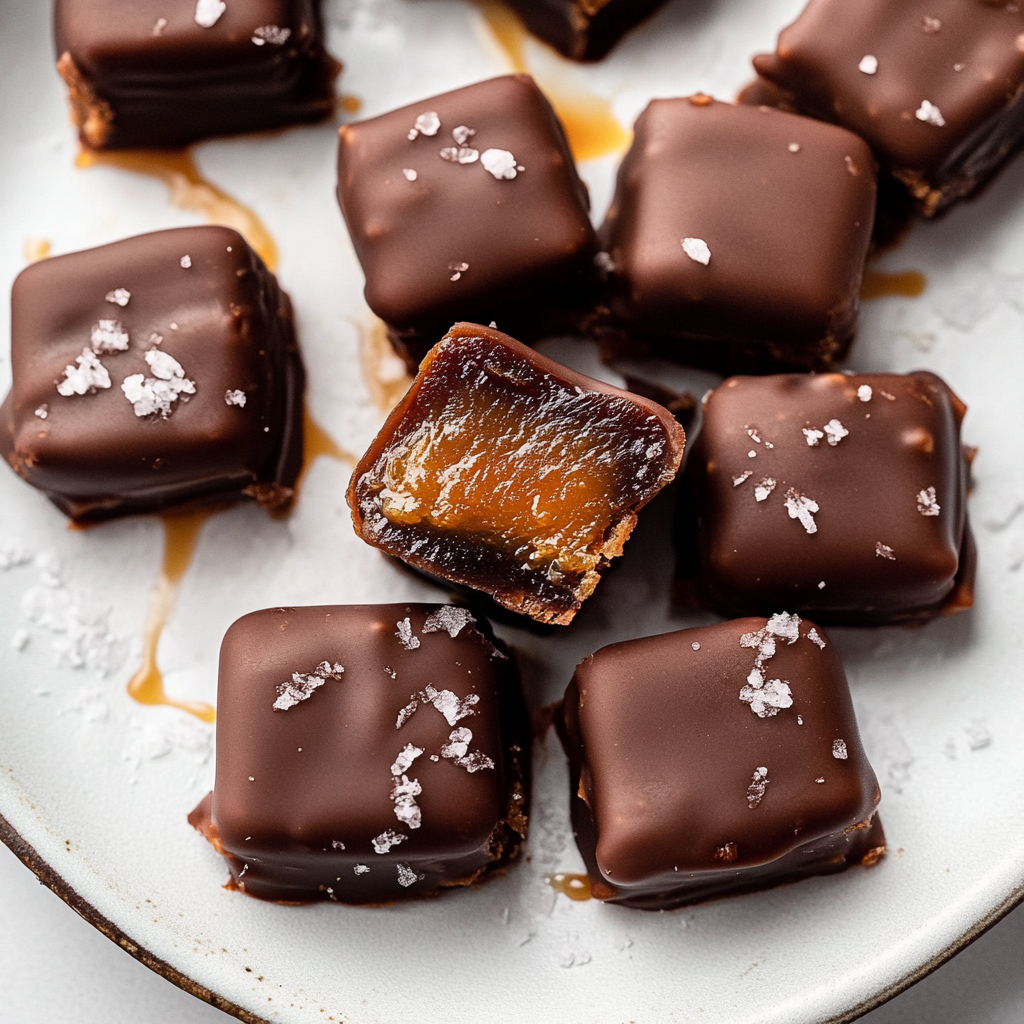 Irresistible 4 Ingredient Date Caramels – Healthy Indulge…