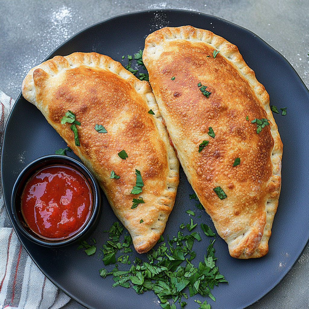 Crazy Easy Air Fryer Calzones in Just 20 Minutes!
