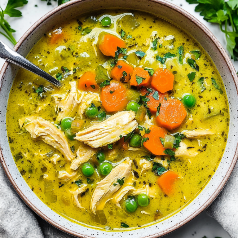 Heal & Savor: Anti Inflammatory Turmeric Chicken Soup