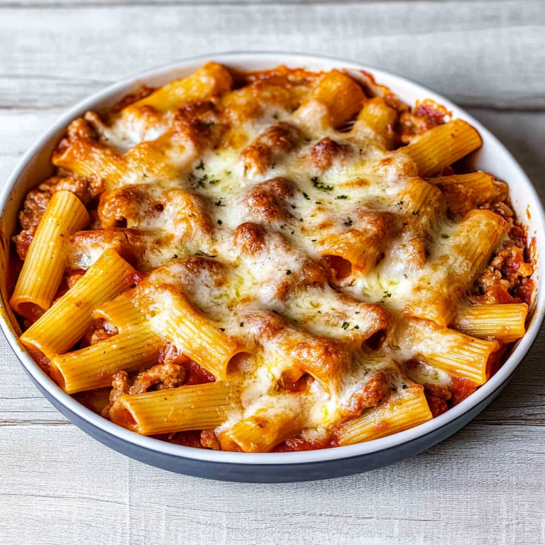 Ultimate Baked Rigatoni Pasta: Comfort Food Delight