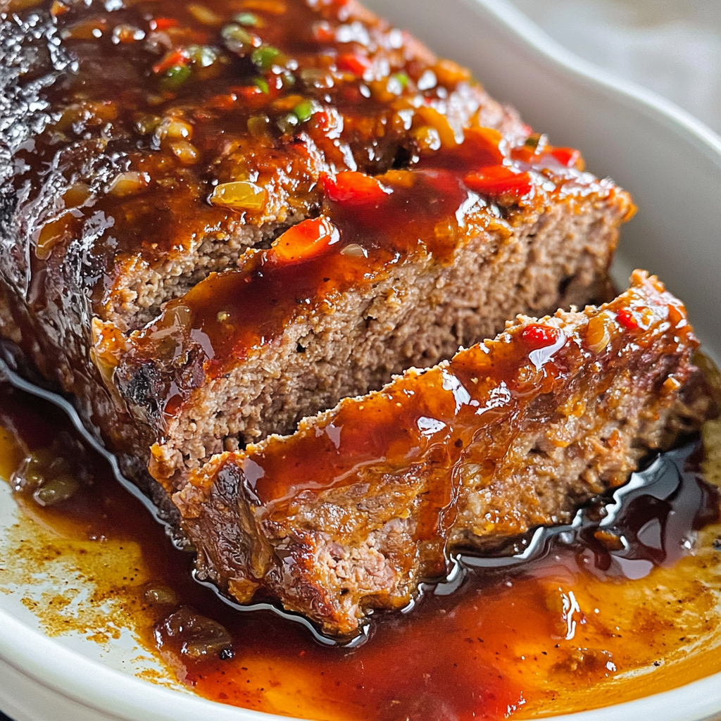 Irresistible Bourbon Glaze Meatloaf Recipe You Must Try!