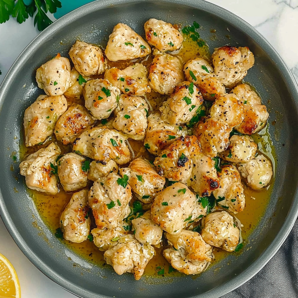 Irresistible Butter Garlic Chicken Bites Recipe to Try Now