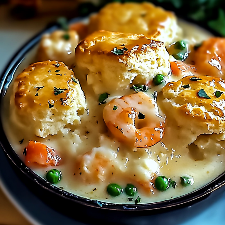 Irresistible Cheddar Bay Biscuit Seafood Pot Pie Recipe