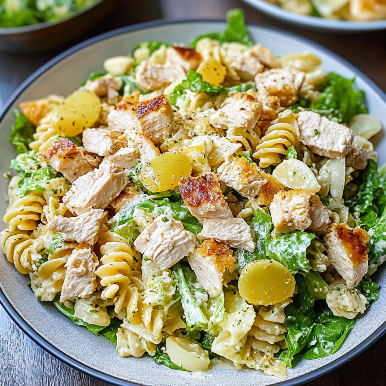 Ultimate Chicken Caesar Pasta Salad: Flavor Explosion Awa…