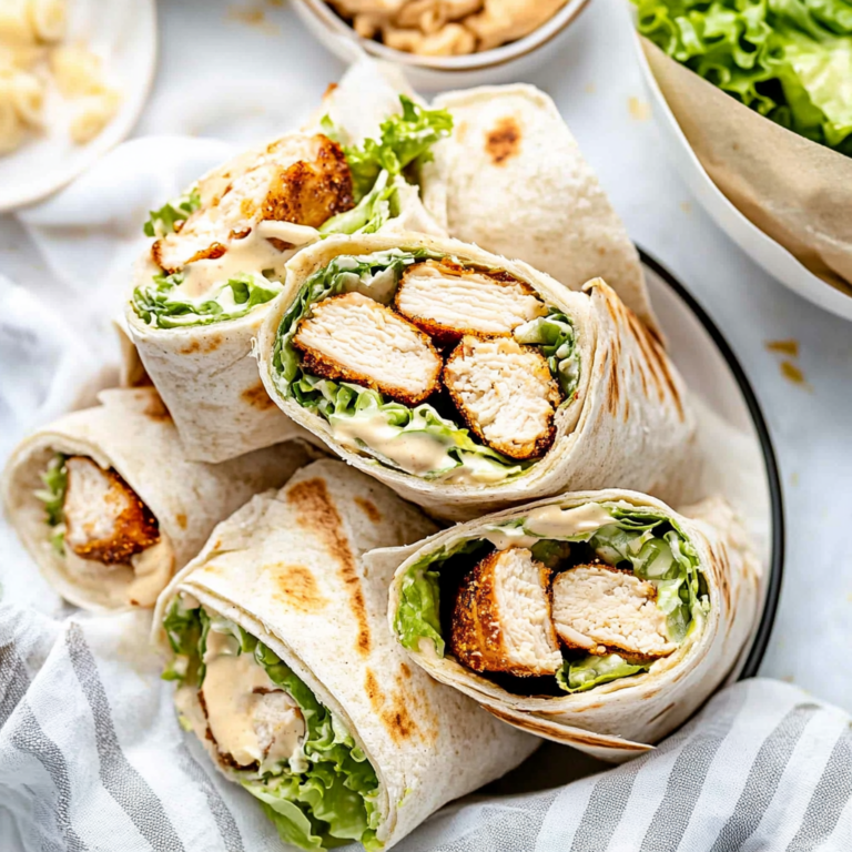 Ultimate Chicken Caesar Wrap Recipe: Quick & Delicious!