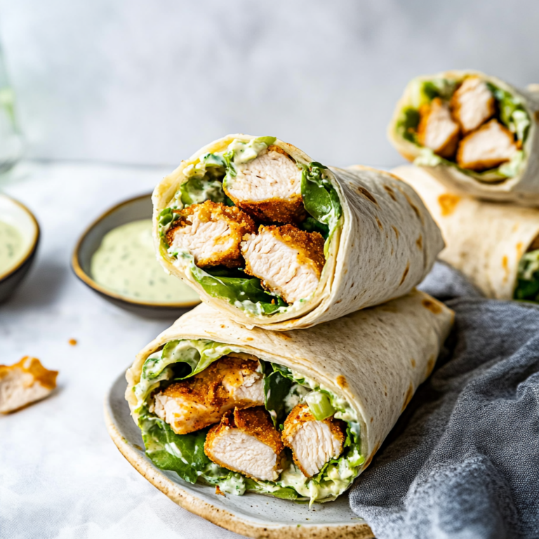 Delicious Chicken Caesar Wraps: Quick & Easy Recipe