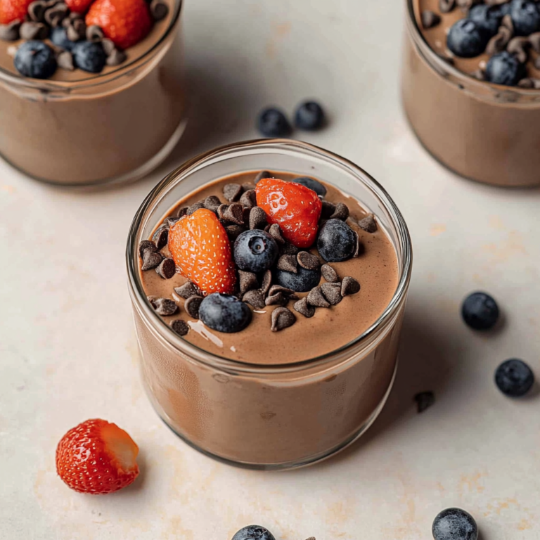 Indulge in Decadent Chocolate Protein Pudding Recipe