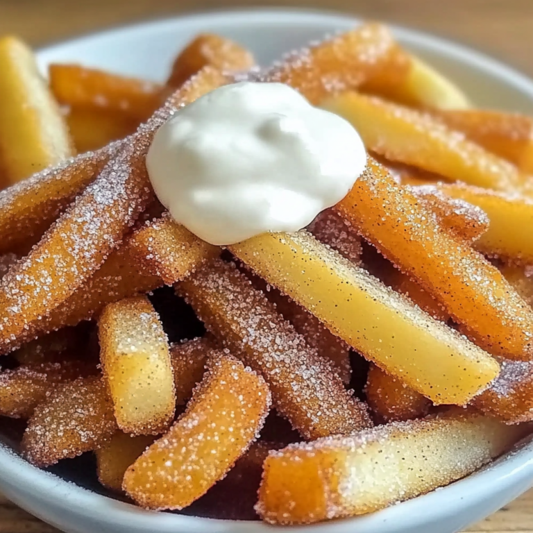 Irresistible Cinnamon Sugar Apple Fries Recipe You’ll Love