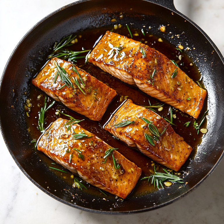 Irresistible Easy Crispy Honey Garlic Glazed Salmon Recipe