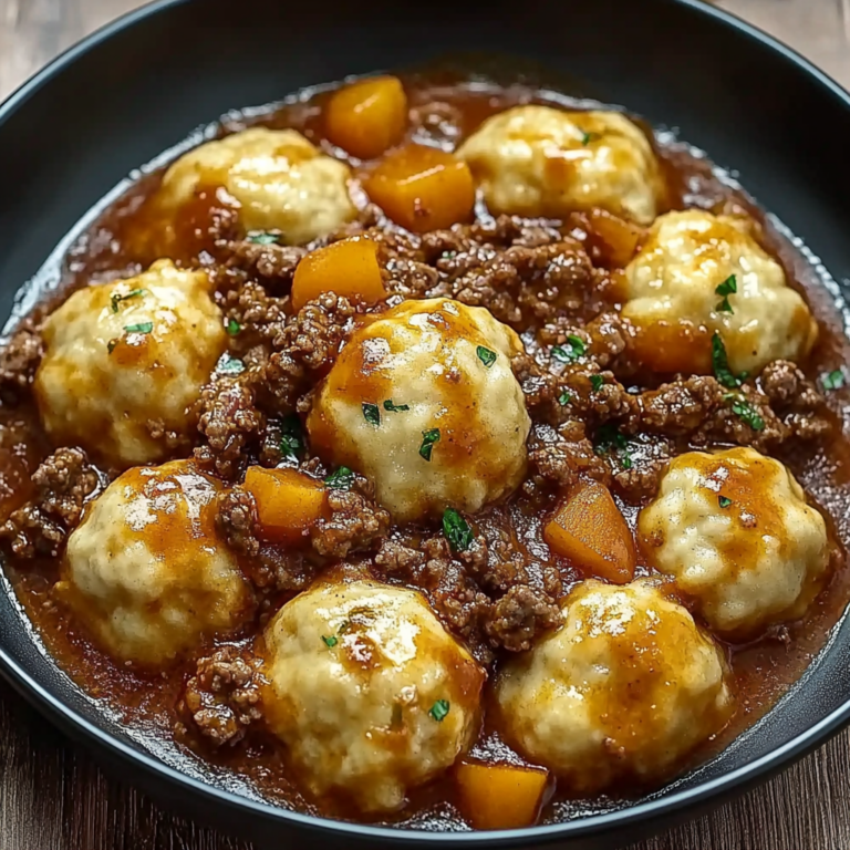 Ultimate Hearty Ground Beef and Dumplings: Perfect Dinner