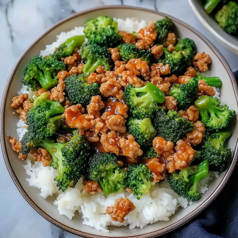Irresistible Honey Sriracha Ground Chicken & Broccoli Recipe