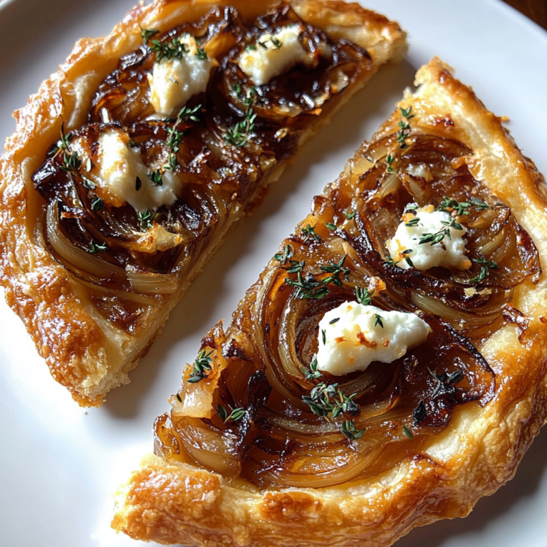 Irresistible Caramelized Onion and Goat Cheese Tarts