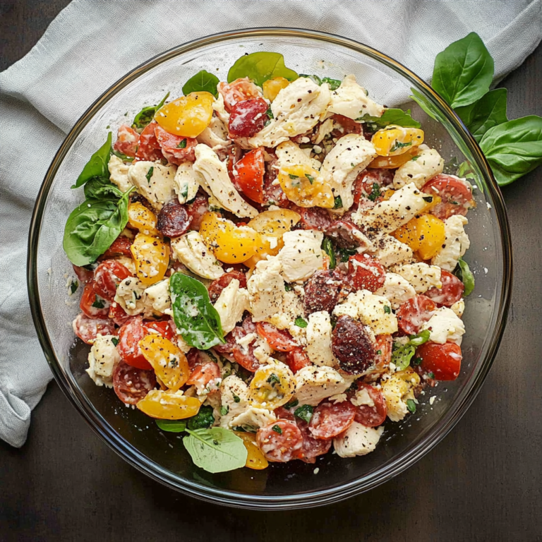 Ultimate Italian Grinder Chicken Salad Recipe You’ll Love