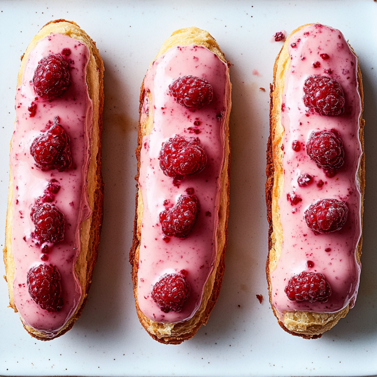Irresistible Lemon Raspberry Eclairs Recipe to Impress Gu…