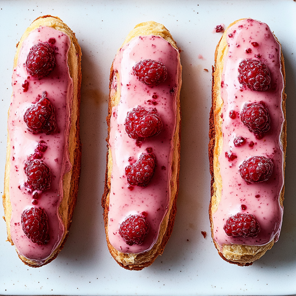 Irresistible Lemon Raspberry Eclairs Recipe to Impress Gu…