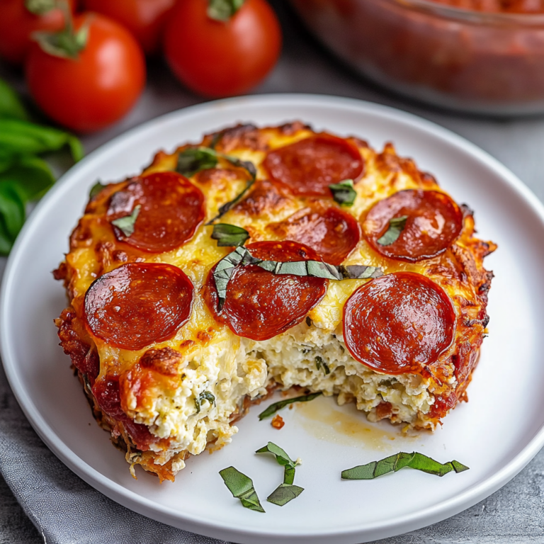 Delicious Pizza Style Cottage Cheese Bake – Easy & Healthy