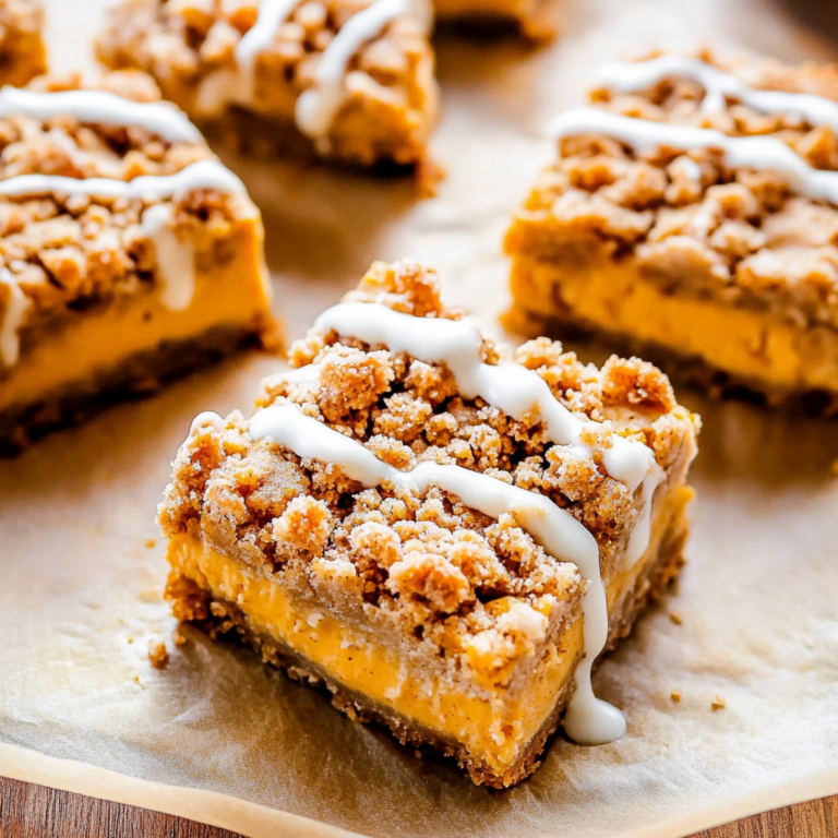 Irresistible Pumpkin Cheesecake Bars with Streusel Recipe