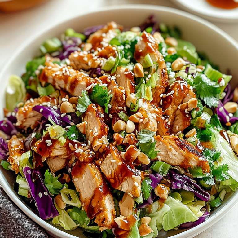 Flavorful Sesame Chicken Cabbage Crunch Salad Recipe