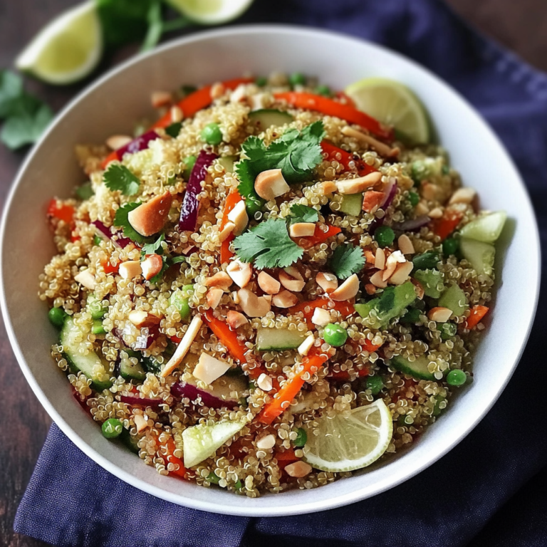 Thai Quinoa Crunch Salad: A Refreshing Healthy Delight!