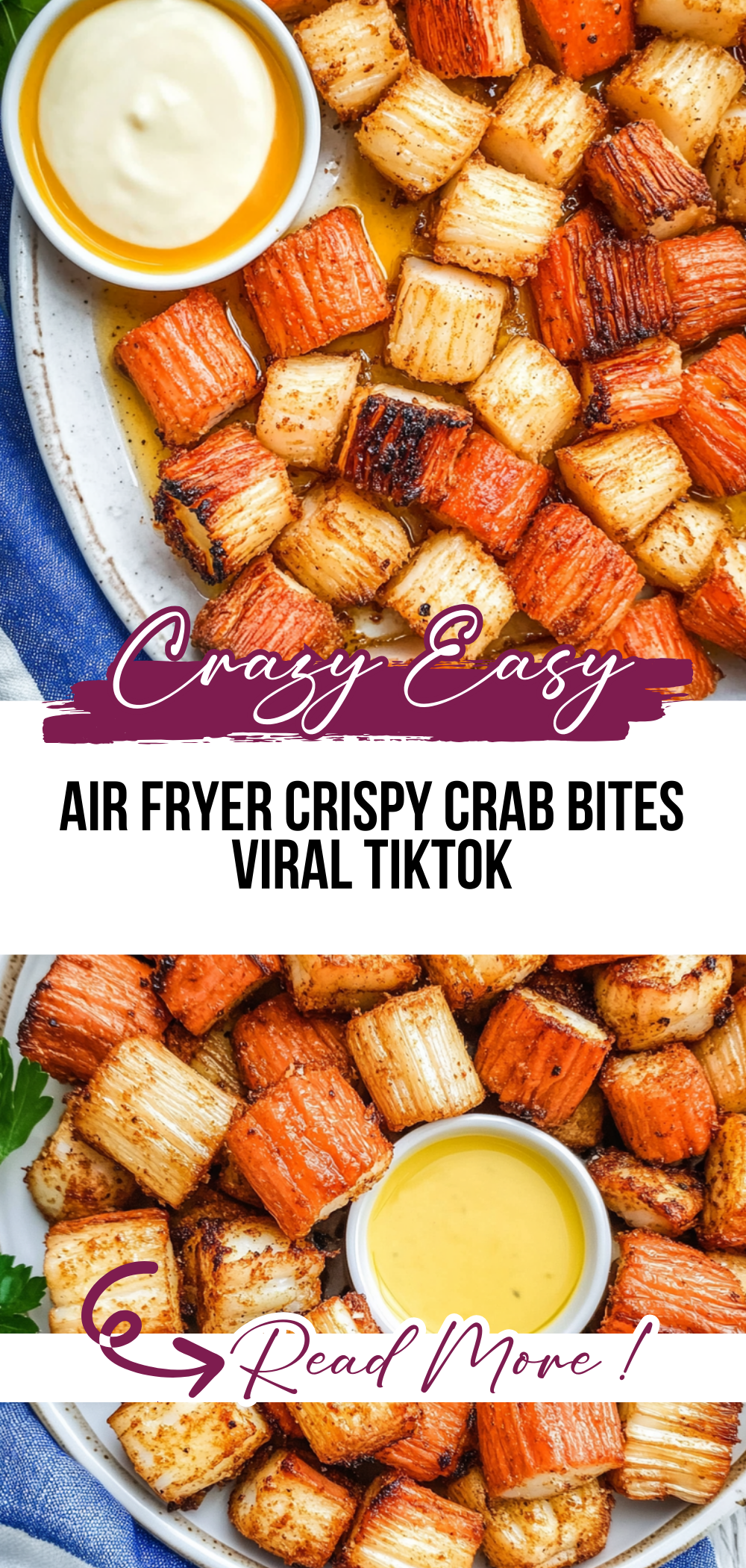 Air Fryer Crispy Crab Bites (VIRAL TIKTOK)