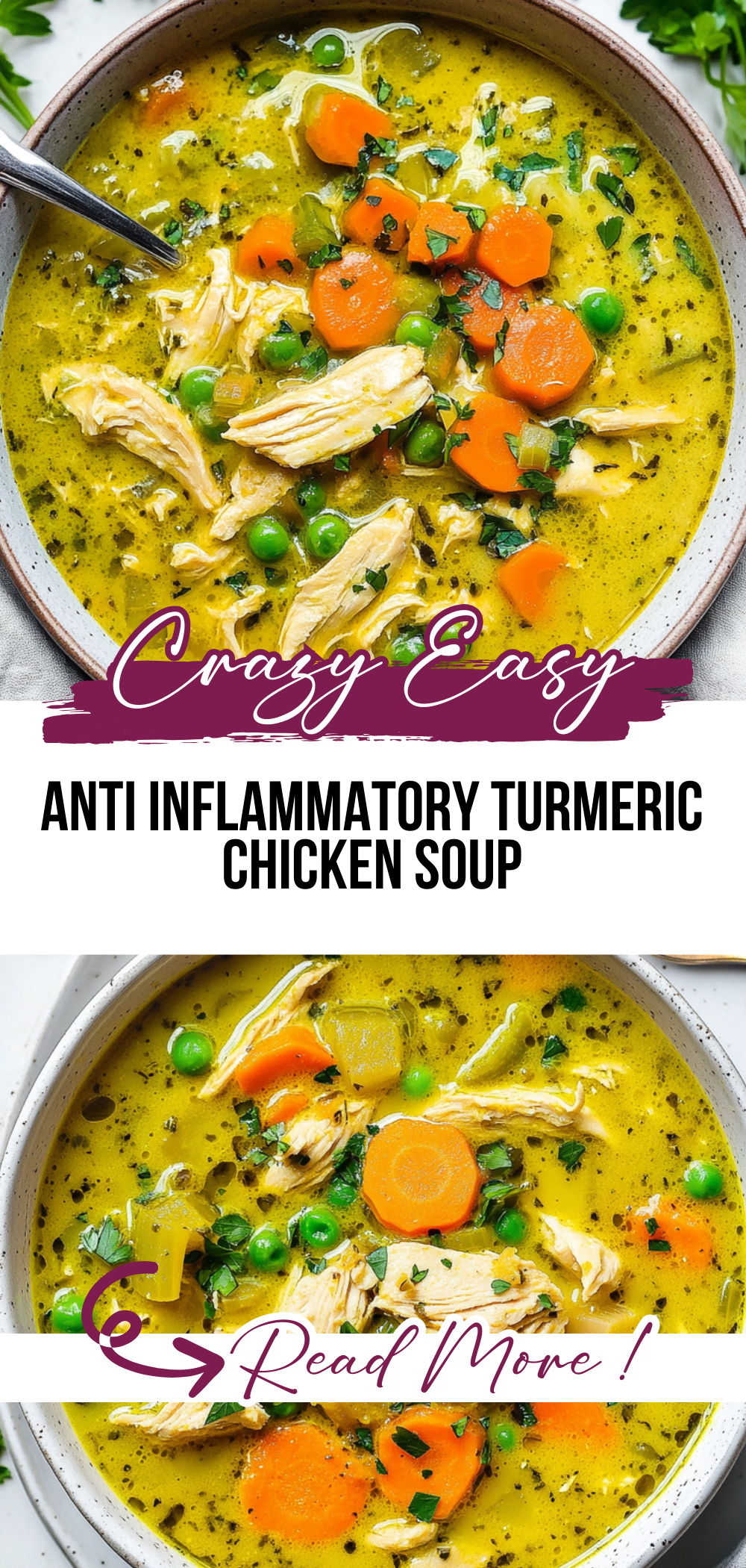 Anti Inflammatory Turmeric Chicken Soup