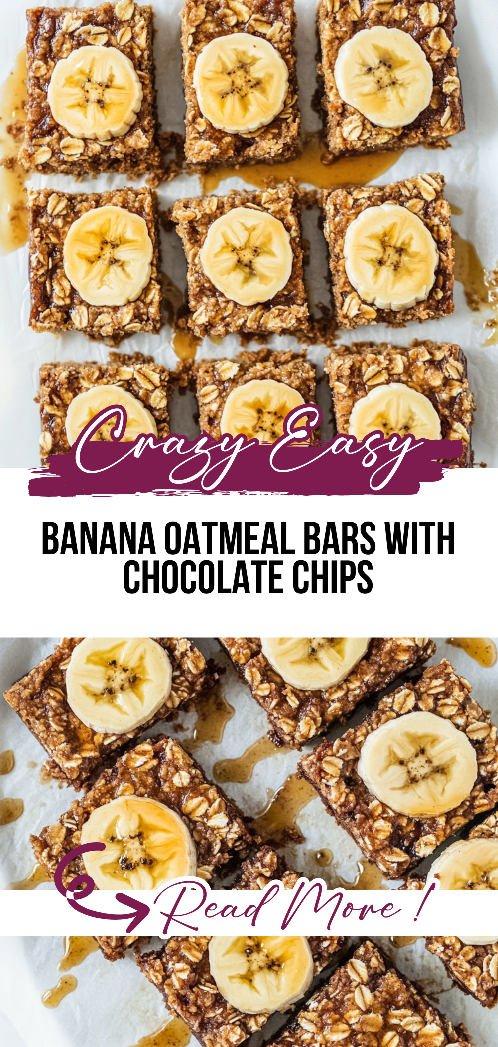 Banana Oatmeal Bars