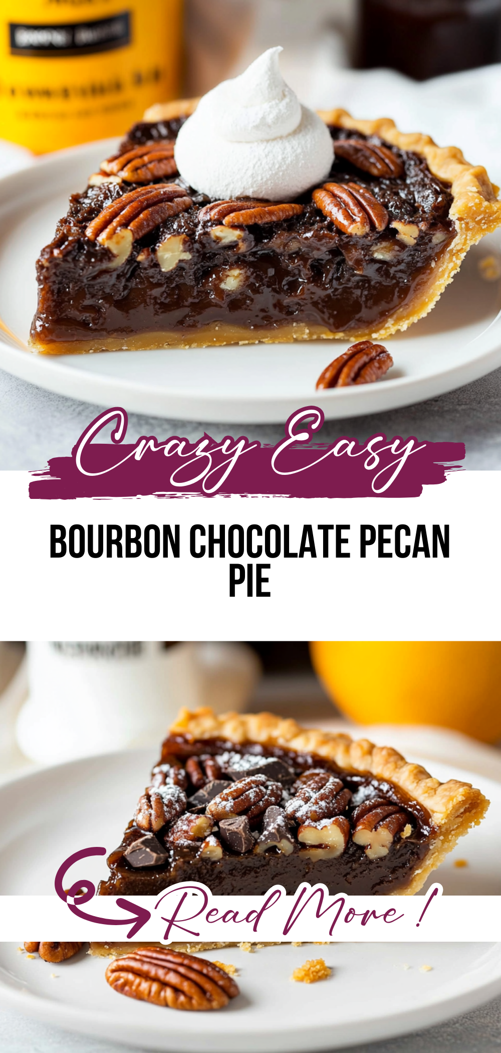 Bourbon Chocolate Pecan Pie