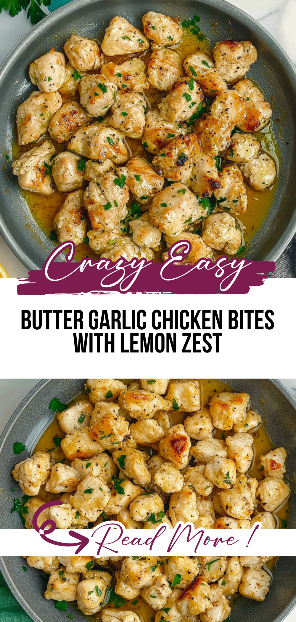 Butter Garlic Chicken Bites