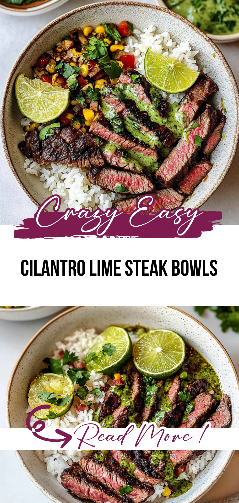 Cilantro Lime Steak Bowls: A Flavorful Recipe for a Quick Dinner
