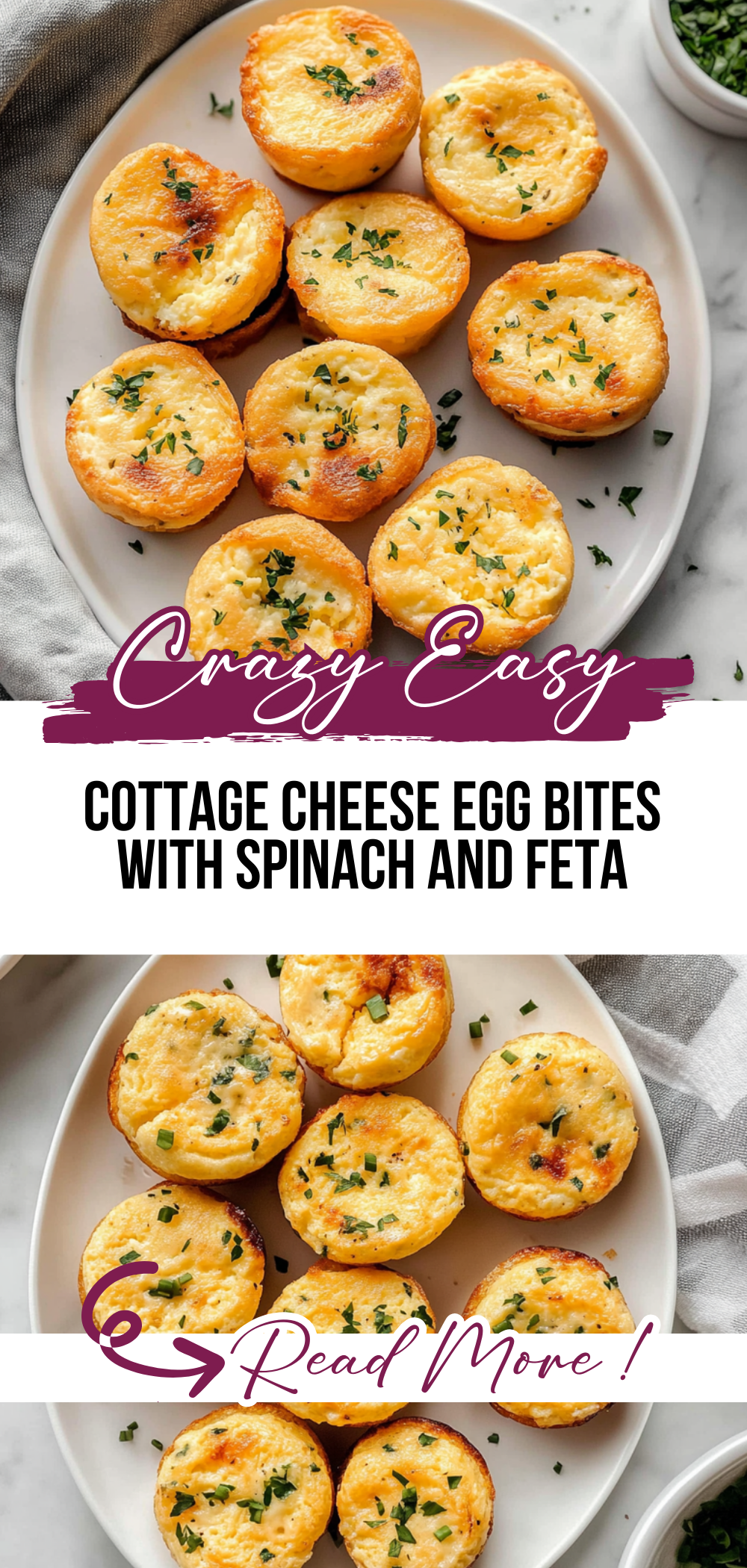 Cottage Cheese Egg Bites