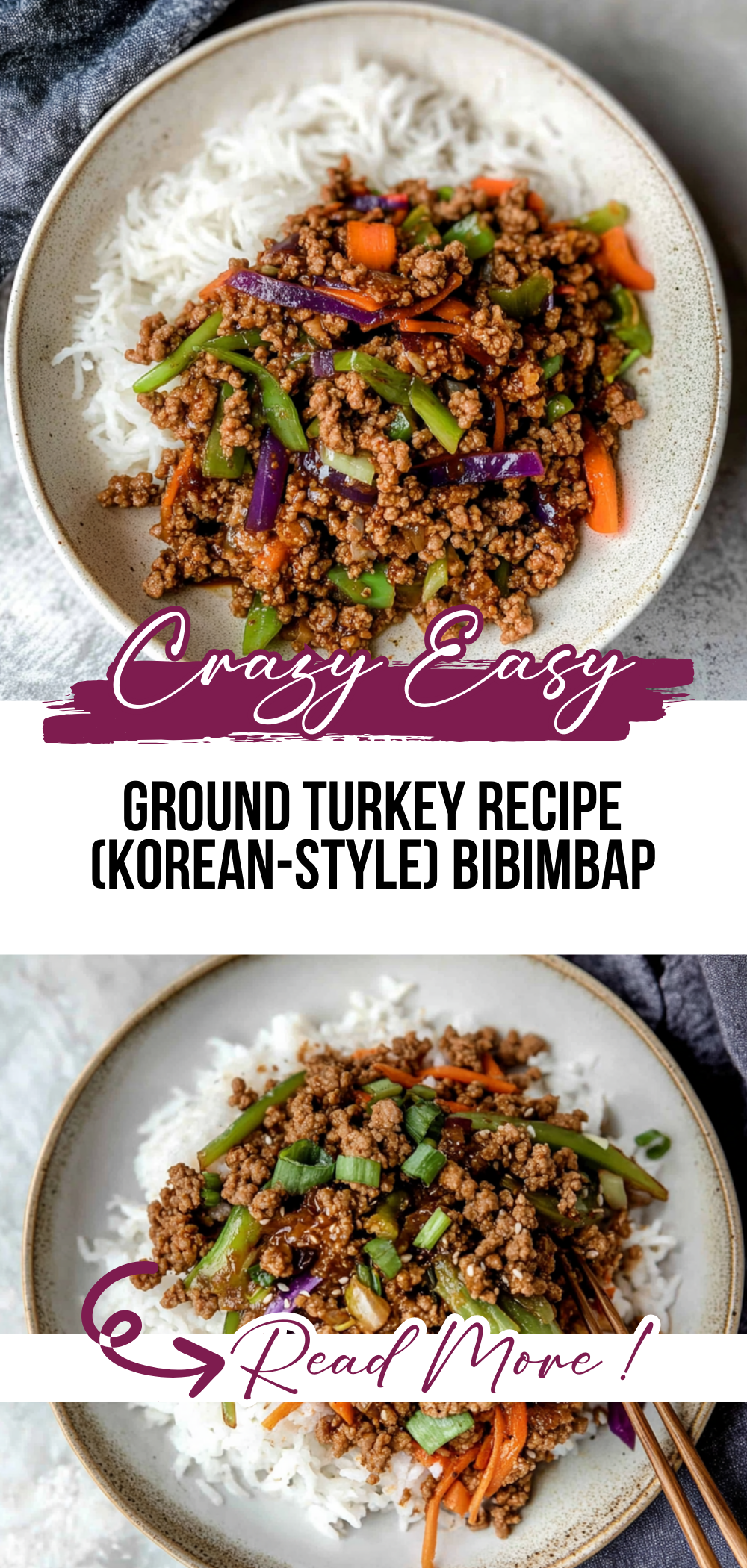 Ground Turkey Recipe (Korean-Style)