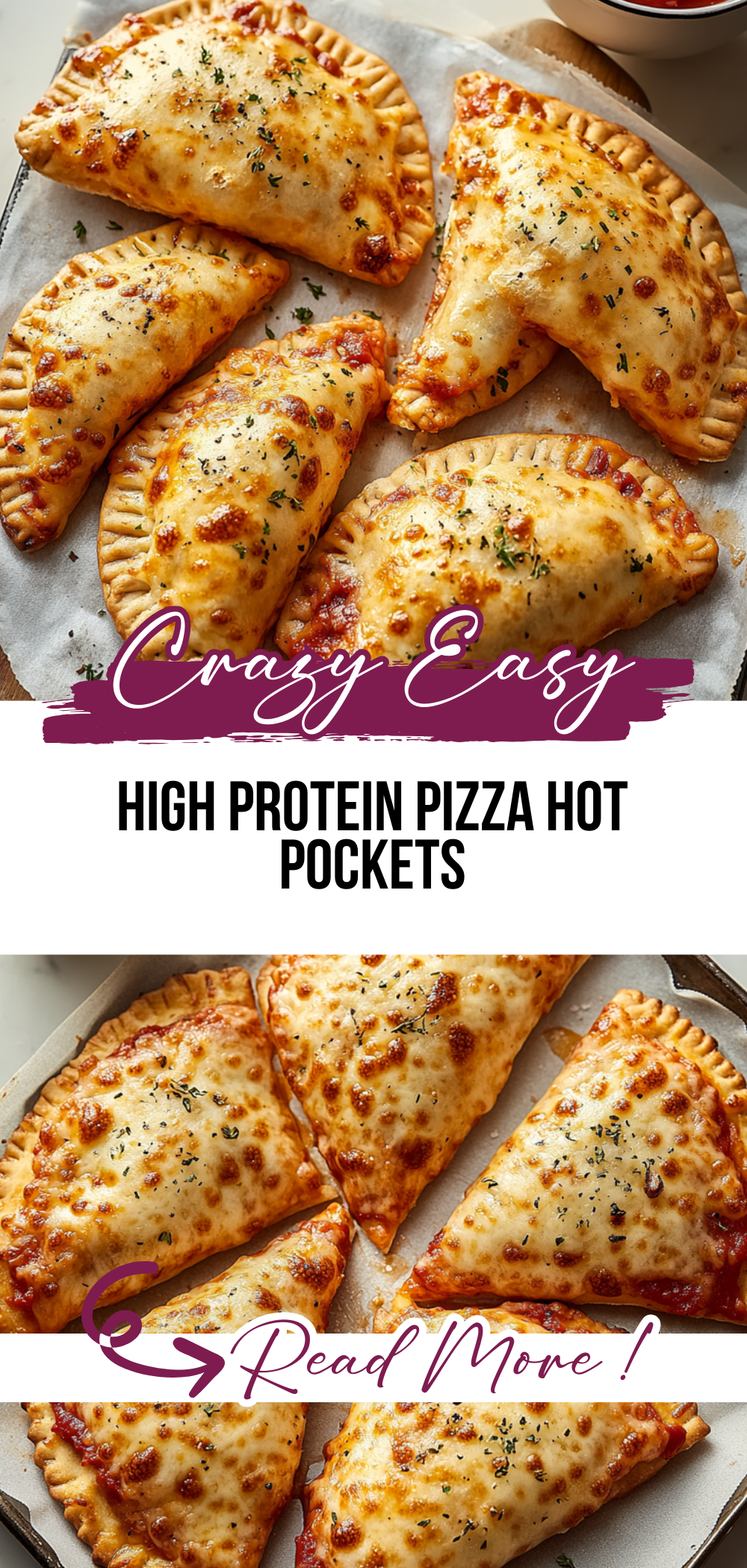 High Protein Pizza Hot Pockets