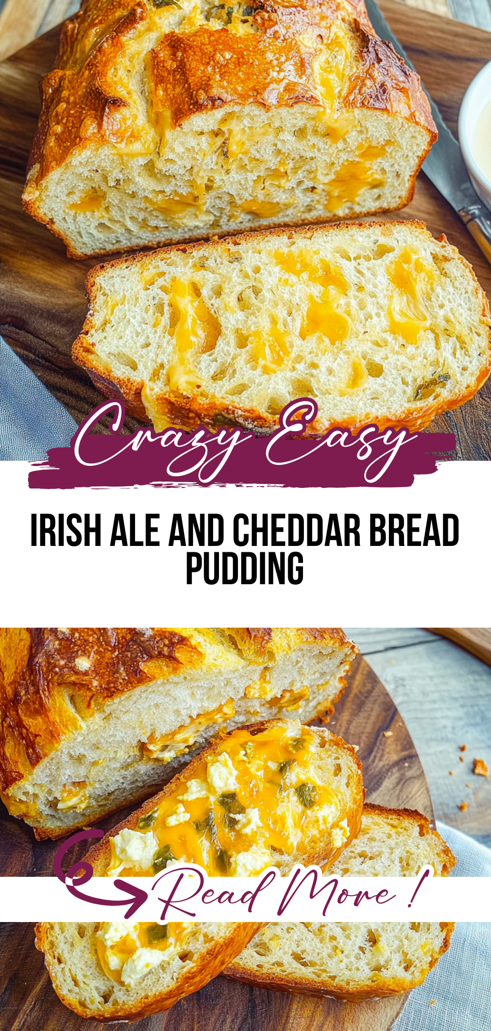 Irish Ale and Cheddar Bread