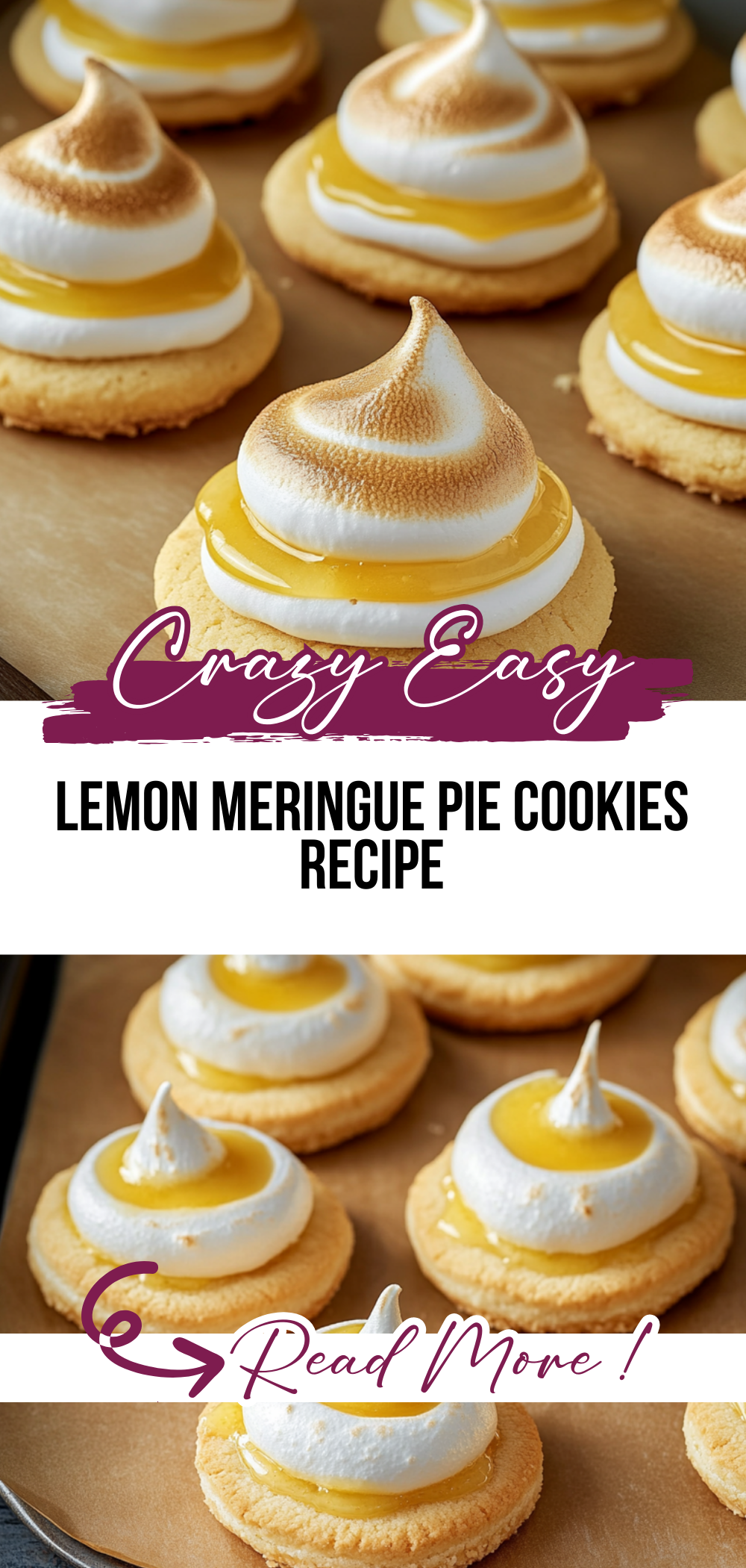 Lemon Meringue Pie Cookies Recipe