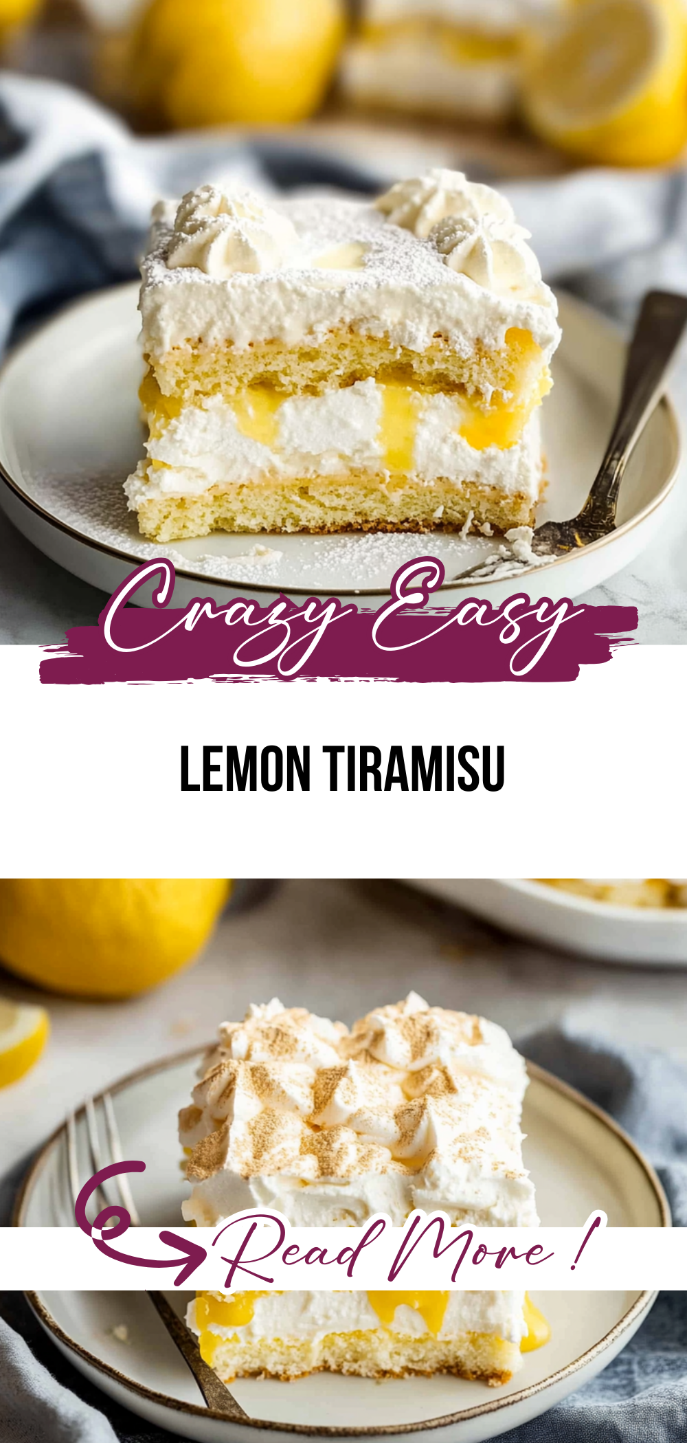 Lemon Tiramisu
