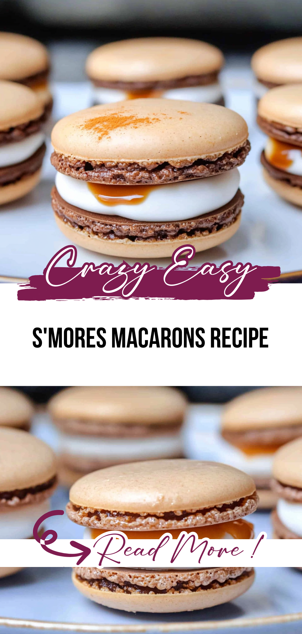 S'mores Macarons Recipe