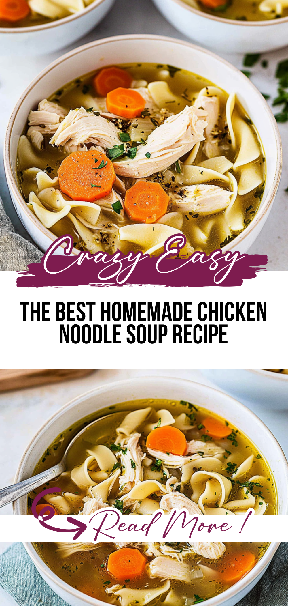 The best homemade chicken noodle soup recipe