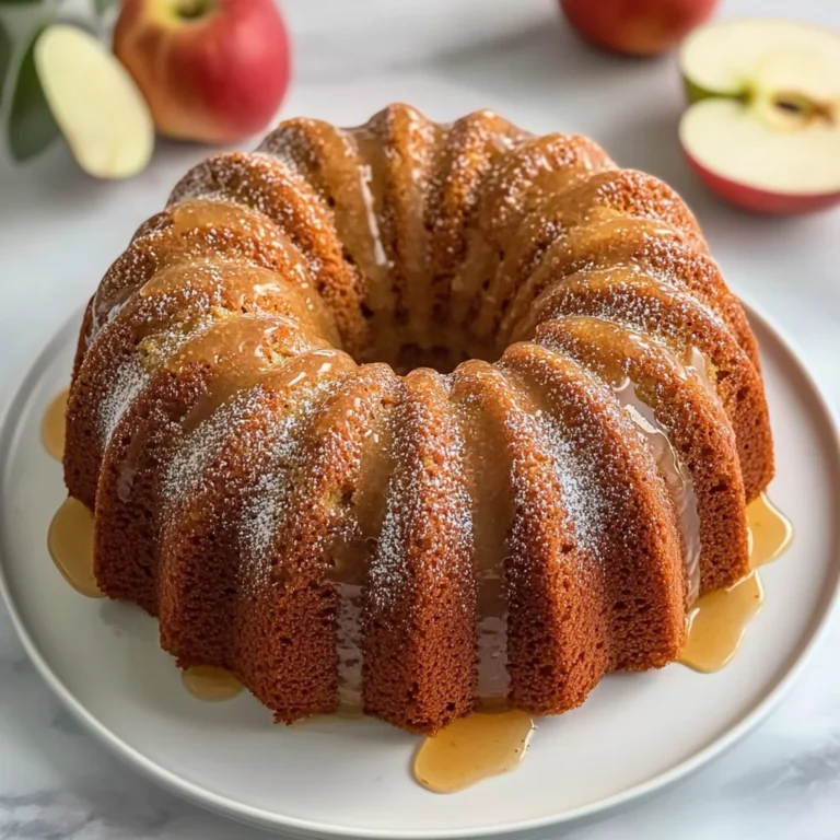 Apple Cider Bundt Cake: Cozy and Irresistibly Sweet