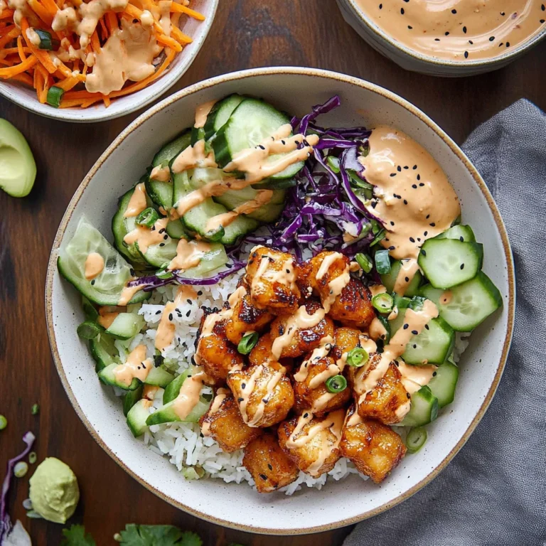 Bang Bang Chicken Bowl: Spicy and Creamy Delight