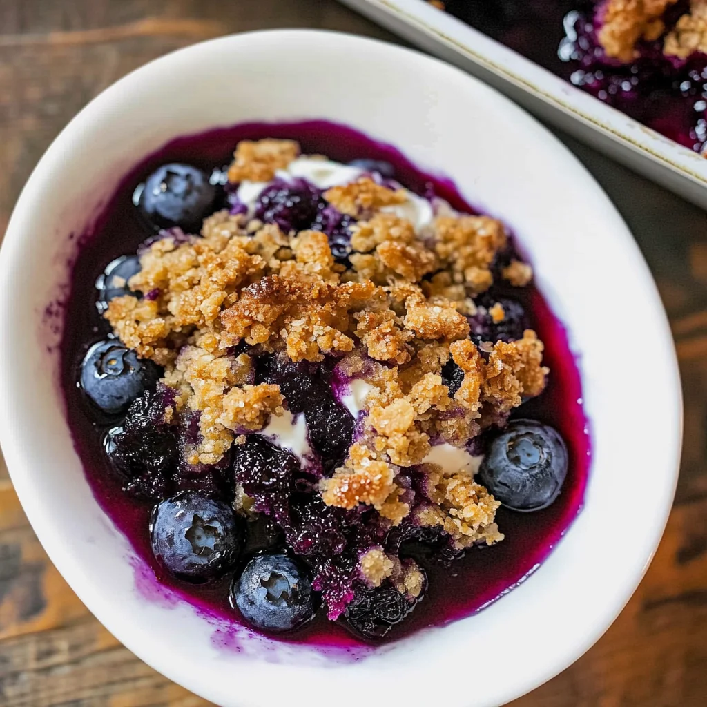 Blueberry Crisp: Sweet and Crunchy Delight Awaits