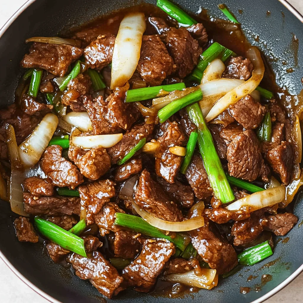 Chinese Beef and Onion Stir Fry Recipe: Quick and Flavorful