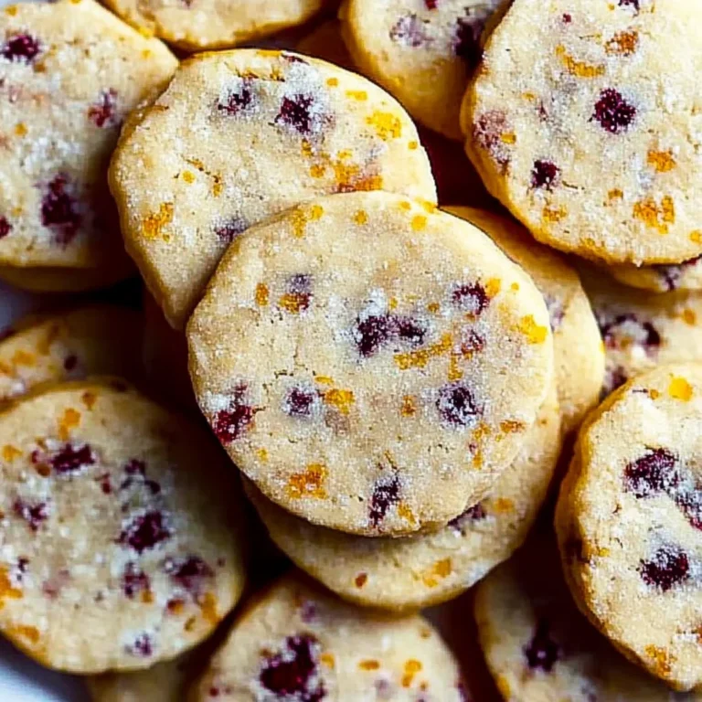Cranberry Orange Cookies: A Cheerful Delight